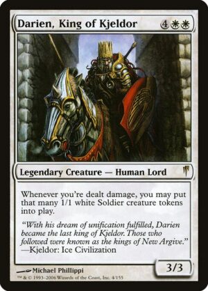 Darien, King of Kjeldor [Coldsnap] - NM