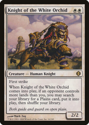 Knight of the White Orchid [Shards of Alara] - NM