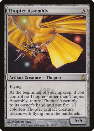 Thopter Assembly (Foil) [Mirrodin Besieged] - NM