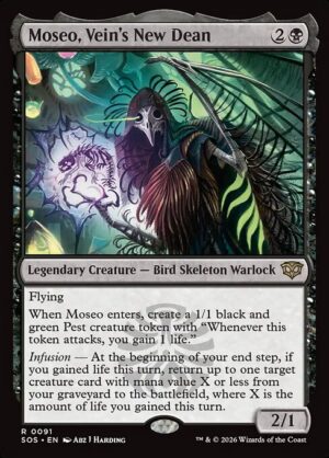 Moseo, Vein's New Dean [Secrets of Strixhaven] - NM
