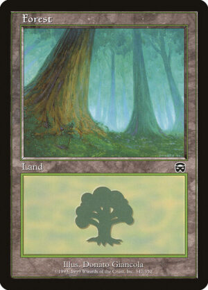 Forest (Foil) [Mercadian Masques] - NM