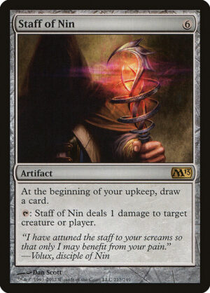 Staff of Nin [Magic 2013] - NM