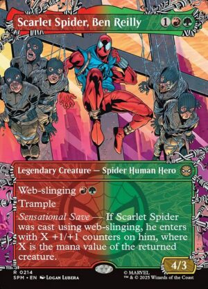 Scarlet Spider, Ben Reilly (Foil) [Marvel's Spider-Man] - NM