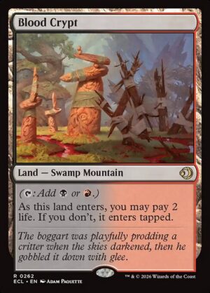 Blood Crypt [Lorwyn Eclipsed] - NM