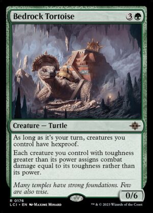 Bedrock Tortoise [The Lost Caverns of Ixalan] - NM