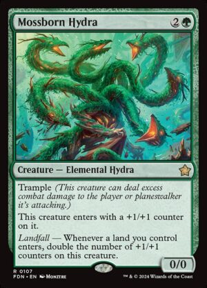 Mossborn Hydra [Foundations] - NM