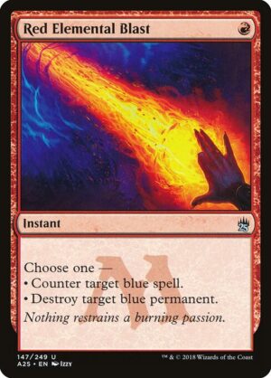 Red Elemental Blast [Masters 25] - NM