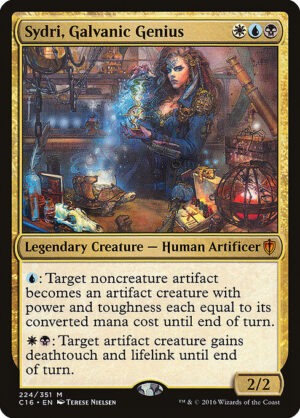 Sydri, Galvanic Genius [Commander 2016] - NM