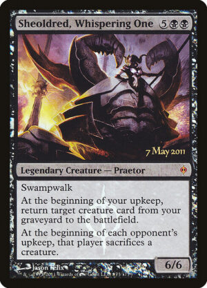Sheoldred, Whispering One (Foil) [New Phyrexia Promos] - NM