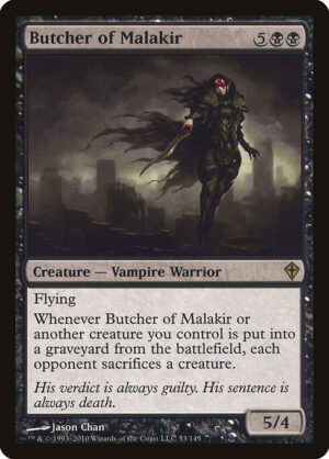Butcher of Malakir (Foil) [Worldwake] - NM