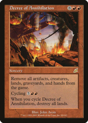 Decree of Annihilation [Scourge] - NM