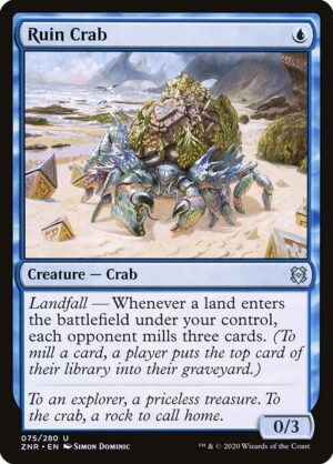 Ruin Crab [Zendikar Rising] - NM