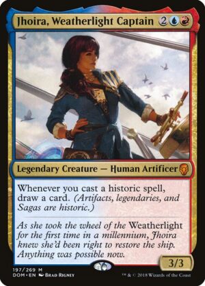 Jhoira, Weatherlight Captain [Dominaria] - NM