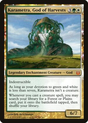 Karametra, God of Harvests [Born of the Gods] - NM