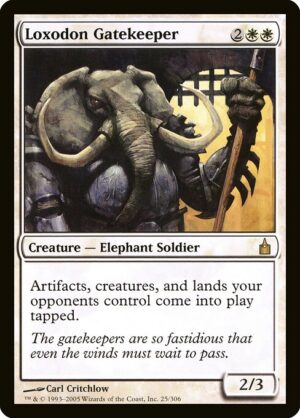 Loxodon Gatekeeper [Ravnica: City of Guilds] - NM