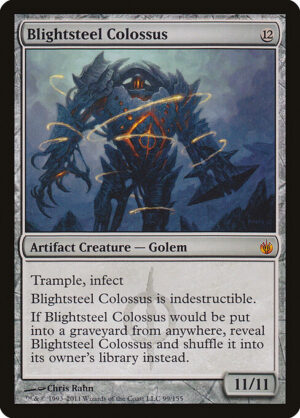 Blightsteel Colossus [Mirrodin Besieged] - NM