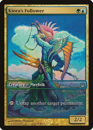 Kiora's Follower [Born of the Gods Promos] - NM