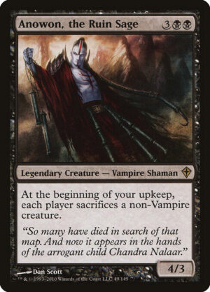 Anowon, the Ruin Sage [Worldwake] - NM