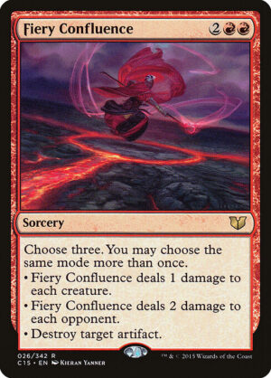 Fiery Confluence [Commander 2015] - NM