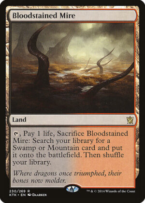 Bloodstained Mire [Khans of Tarkir] - NM
