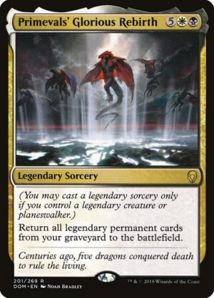 Primevals' Glorious Rebirth [Dominaria] - NM