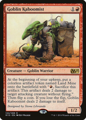Goblin Kaboomist (Foil) [Magic 2015] - NM