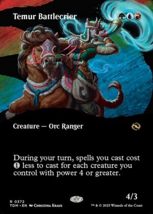 Temur Battlecrier [Tarkir: Dragonstorm] - NM
