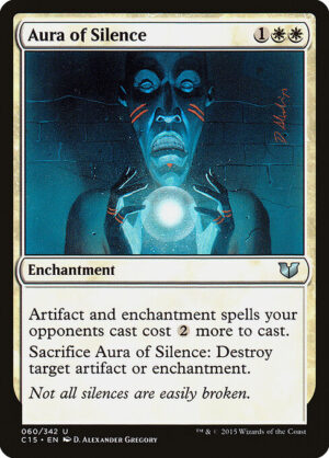 Aura of Silence [Commander 2015] - NM