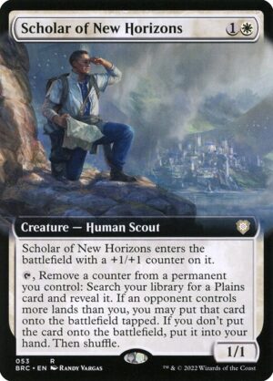 Scholar of New Horizons [The Brothers' War Commander] - NM