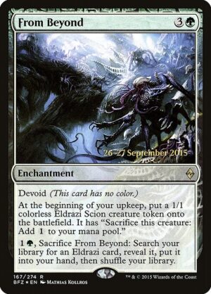From Beyond (Foil) [Battle for Zendikar Promos] - NM