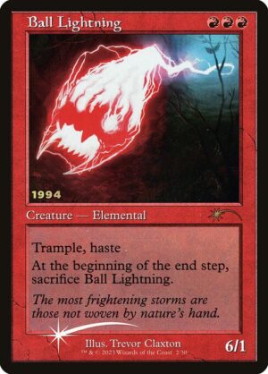 Ball Lightning (Foil) [30th Anniversary Play Promos] - NM