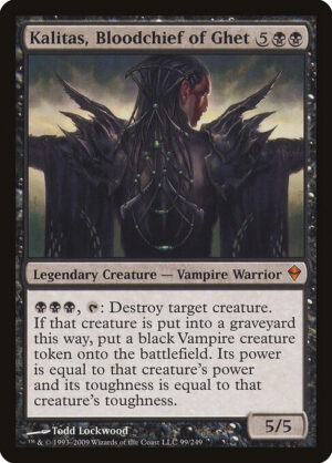 Kalitas, Bloodchief of Ghet [Zendikar] - NM