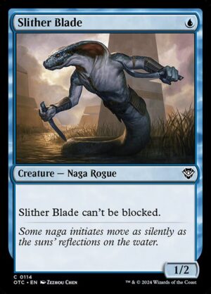 Slither Blade [Outlaws of Thunder Junction Commander] - NM