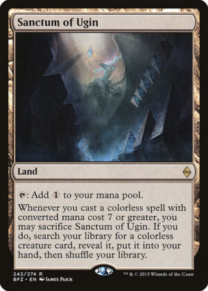 Sanctum of Ugin [Battle for Zendikar] - NM