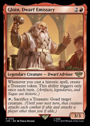 Glóin, Dwarf Emissary [The Lord of the Rings: Tales of Middle-earth] - NM