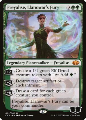 Freyalise, Llanowar's Fury [Commander Collection: Green] - NM