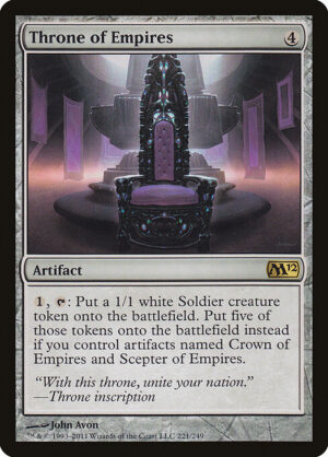 Throne of Empires (Foil) [Magic 2012] - NM