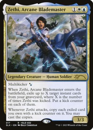 Zethi, Arcane Blademaster [Universes Within] - NM