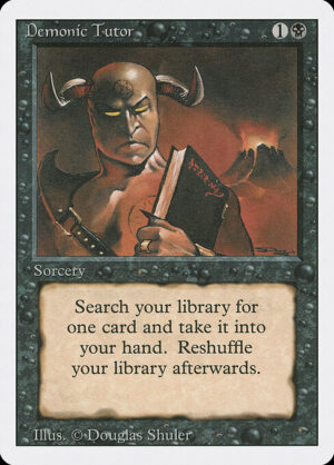 Demonic Tutor [Revised Edition] - NM