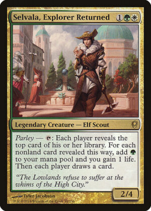 Selvala, Explorer Returned (Foil) [Conspiracy] - NM
