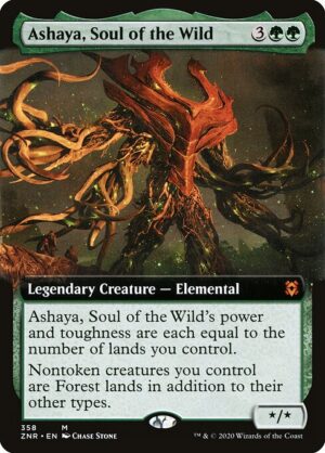 Ashaya, Soul of the Wild [Zendikar Rising] - NM