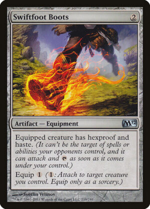 Swiftfoot Boots [Magic 2012] - NM