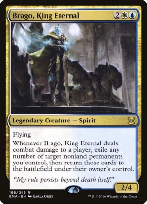 Brago, King Eternal (Foil) [Eternal Masters] - NM