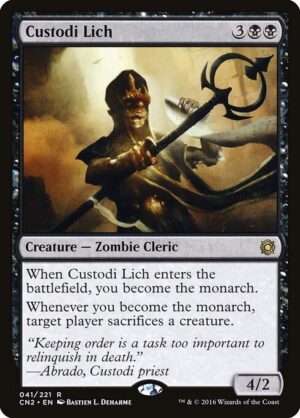 Custodi Lich [Conspiracy: Take the Crown] - NM
