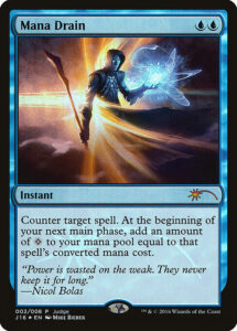 Mana Drain (Foil) [Judge Gift Cards 2016] – NM