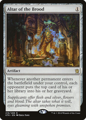 Altar of the Brood [Khans of Tarkir] - NM