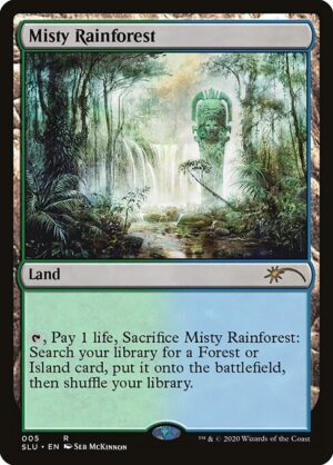 Misty Rainforest [Secret Lair: Ultimate Edition] - NM
