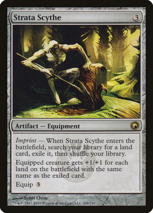 Strata Scythe (Foil) [Scars of Mirrodin] - NM