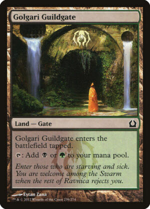 Golgari Guildgate (Foil) [Return to Ravnica] - NM