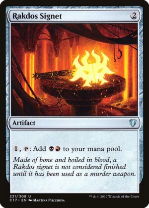 Rakdos Signet [Commander 2017] - NM
